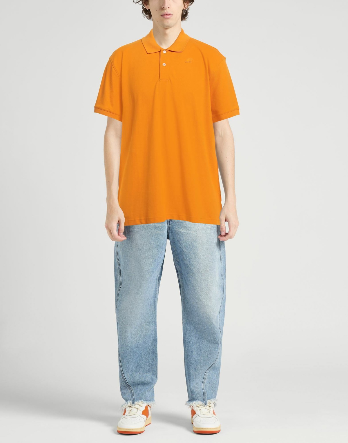 K-way Mens Polo shirt Apricot