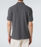 Brunello Cucinelli Cotton piqué polo shirt