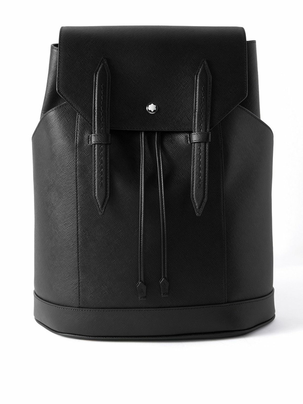 Photo: Montblanc - Sartorial Medium Cross-Grain Leather Backpack