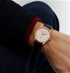 Jaeger-LeCoultre - Master Ultra Thin Date Automatic 39mm 18-Karat Rose Gold and Alligator Watch, Ref No. 1232510 - Neutrals