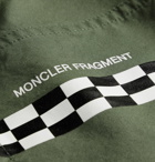 Moncler Genius - 7 Moncler Fragment Fulcrum Washed-Cotton Hooded Down Jacket - Green