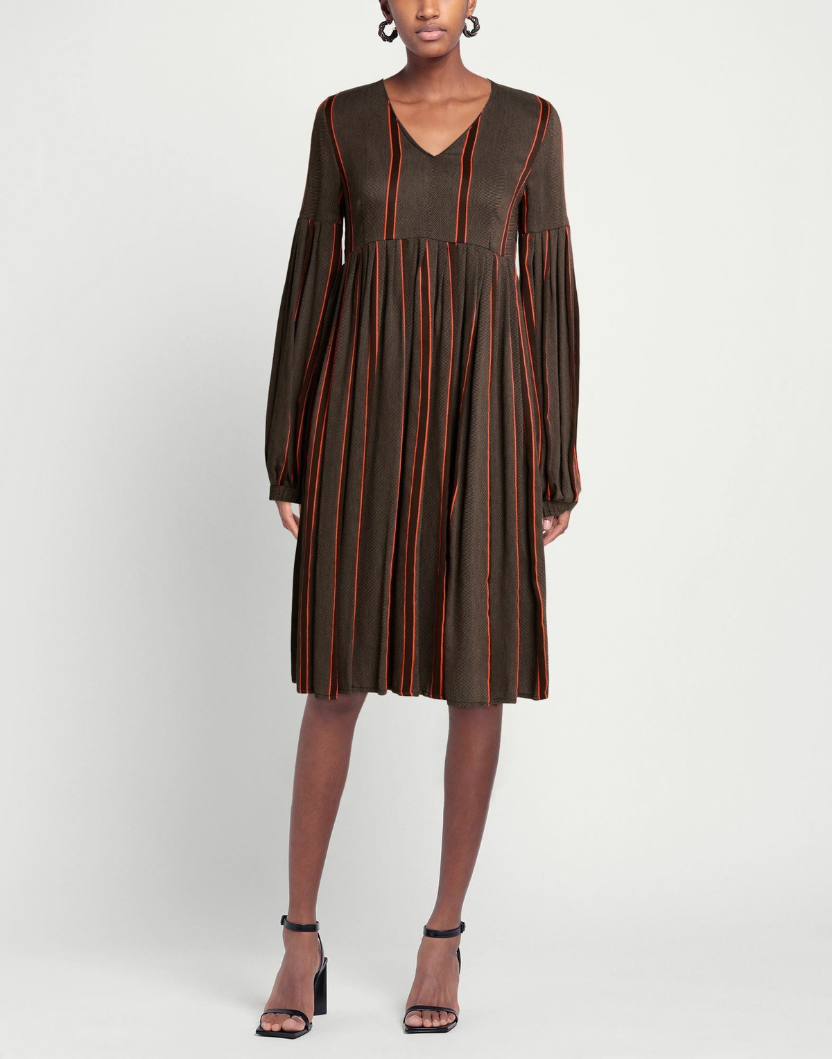 Alessia Santi Womens Midi dress Dark in Brown
