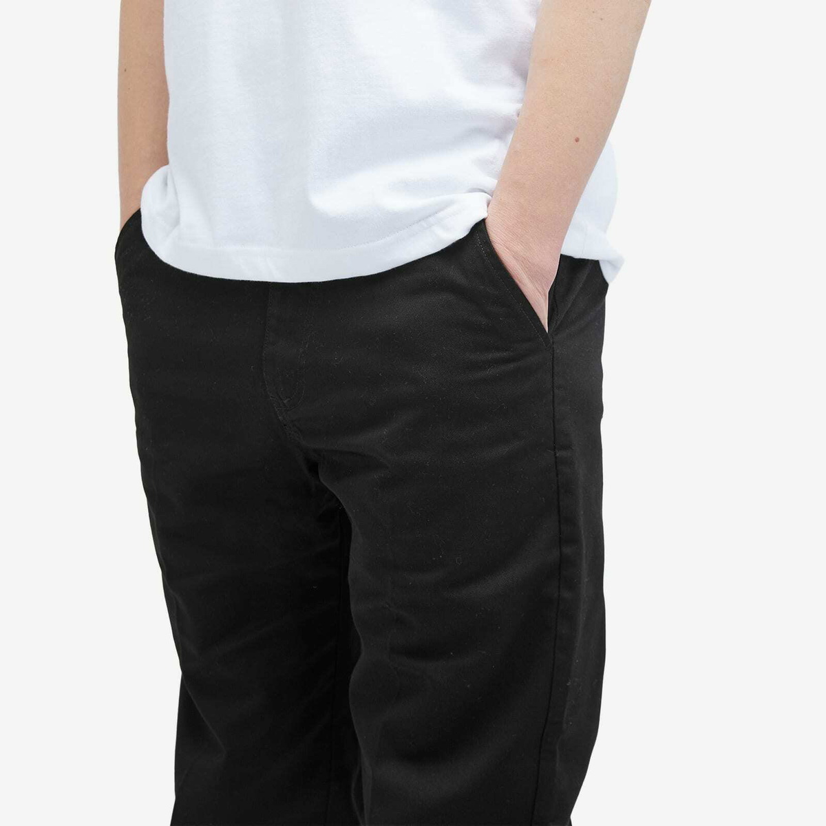 Percival Men's Stay Press Auxillary Trousers in Black