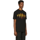 Neil Barrett Black Firebolt T-Shirt