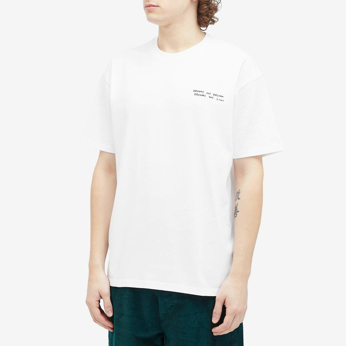 Polar Skate Co. Men's Dreams We Dream T-Shirt in White