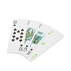 FRESHTHINGS x Fragment Design Bicycle Thin Playing Cards in Green