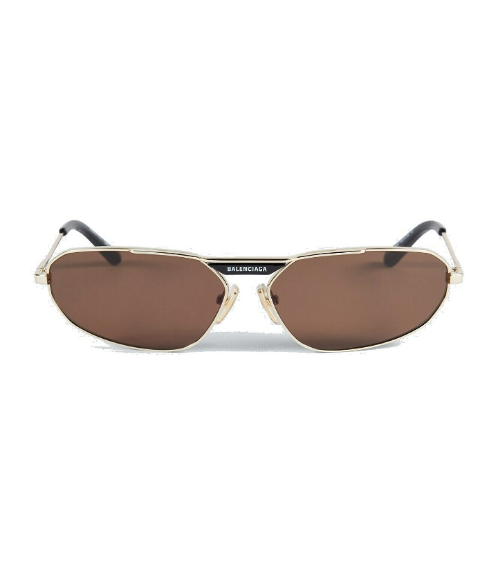 Photo: Balenciaga - Tag 2.0 oval sunglasses