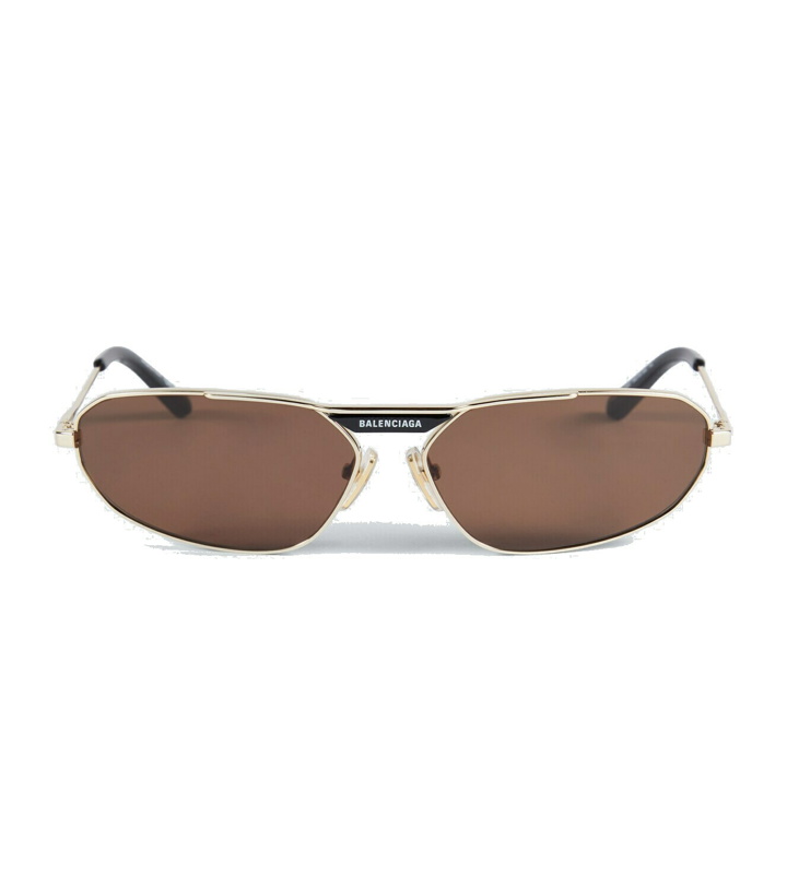 Photo: Balenciaga - Tag 2.0 oval sunglasses