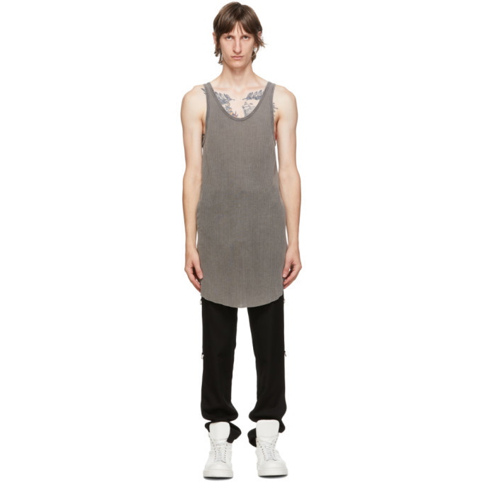 Photo: 11 by Boris Bidjan Saberi Grey Acid Tank Top