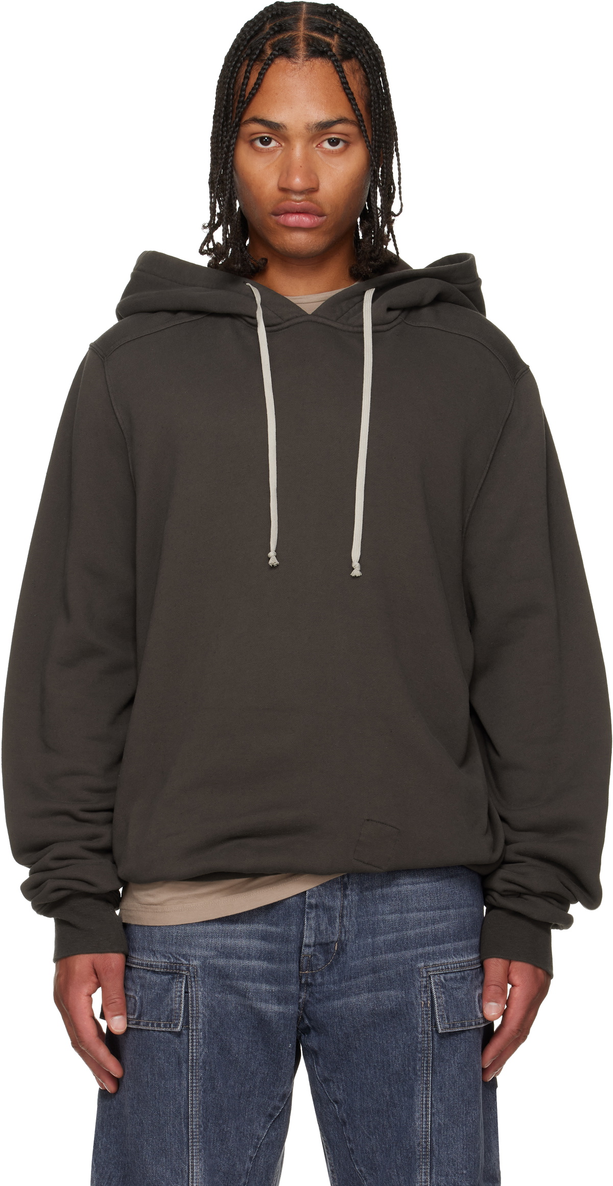 Diesel Black Gold Black Funnel Neck Hoodie Diesel Black Gold