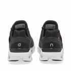 ON Men's Cloudswift Sneakers in Black/Rock