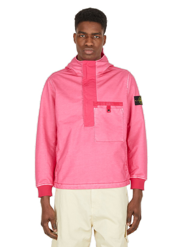 Photo: Dyed Anorak Jacket in Pink
