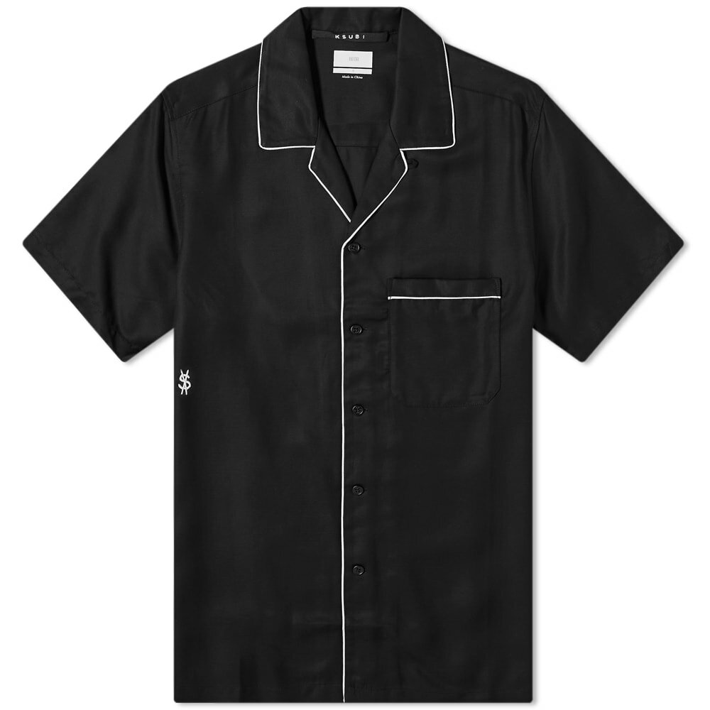 Ksubi Men's Downtown Vacation Shirt in Black Ksubi