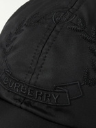 Burberry - Logo-Embroidered Shell Baseball Cap - Black