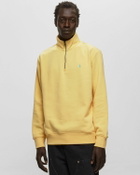 Polo Ralph Lauren Lshzm14 Sweatshirt Yellow Half Zips