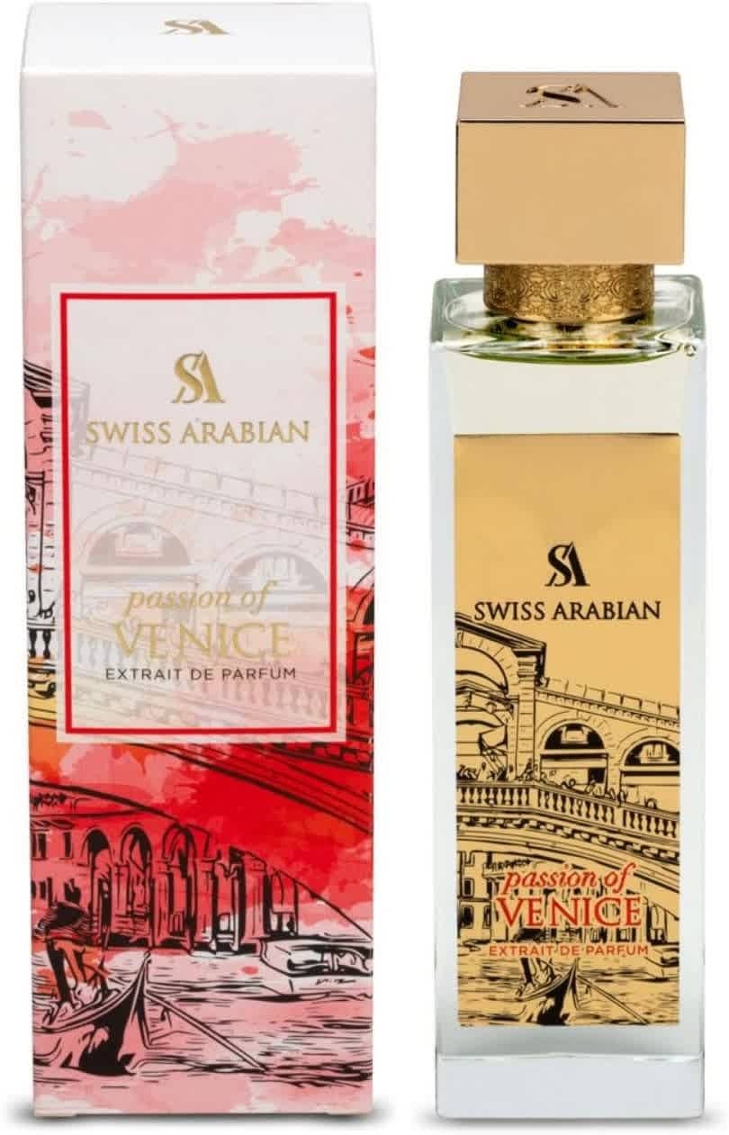 Swiss Arabian Unisex Passion Of Venice Extrait de Parfum Spray 3.38 oz Fragrances 6295124042782