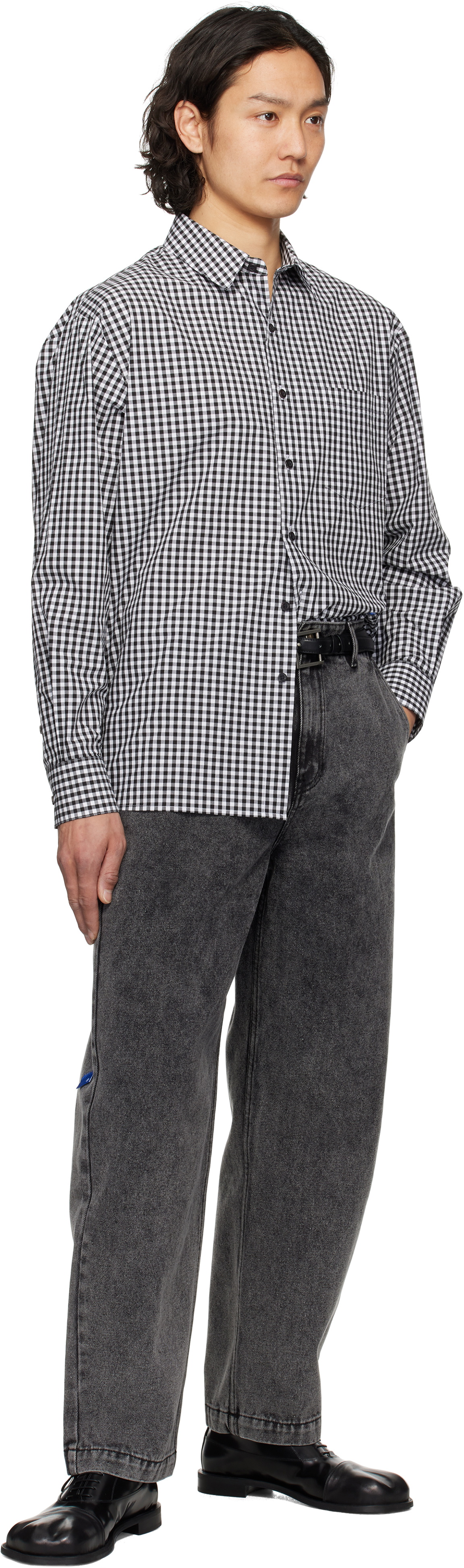 ADER error Black Sig; TRS Tag 03 Shirt