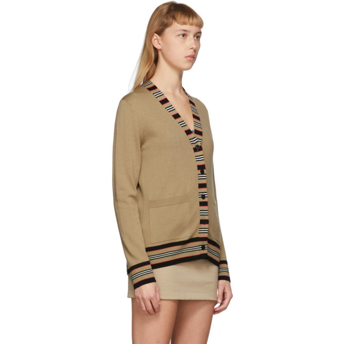 burberry merino wool cardigan