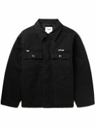 WTAPS - Mich Logo-Embroidered Cotton-Canvas Jacket - Black