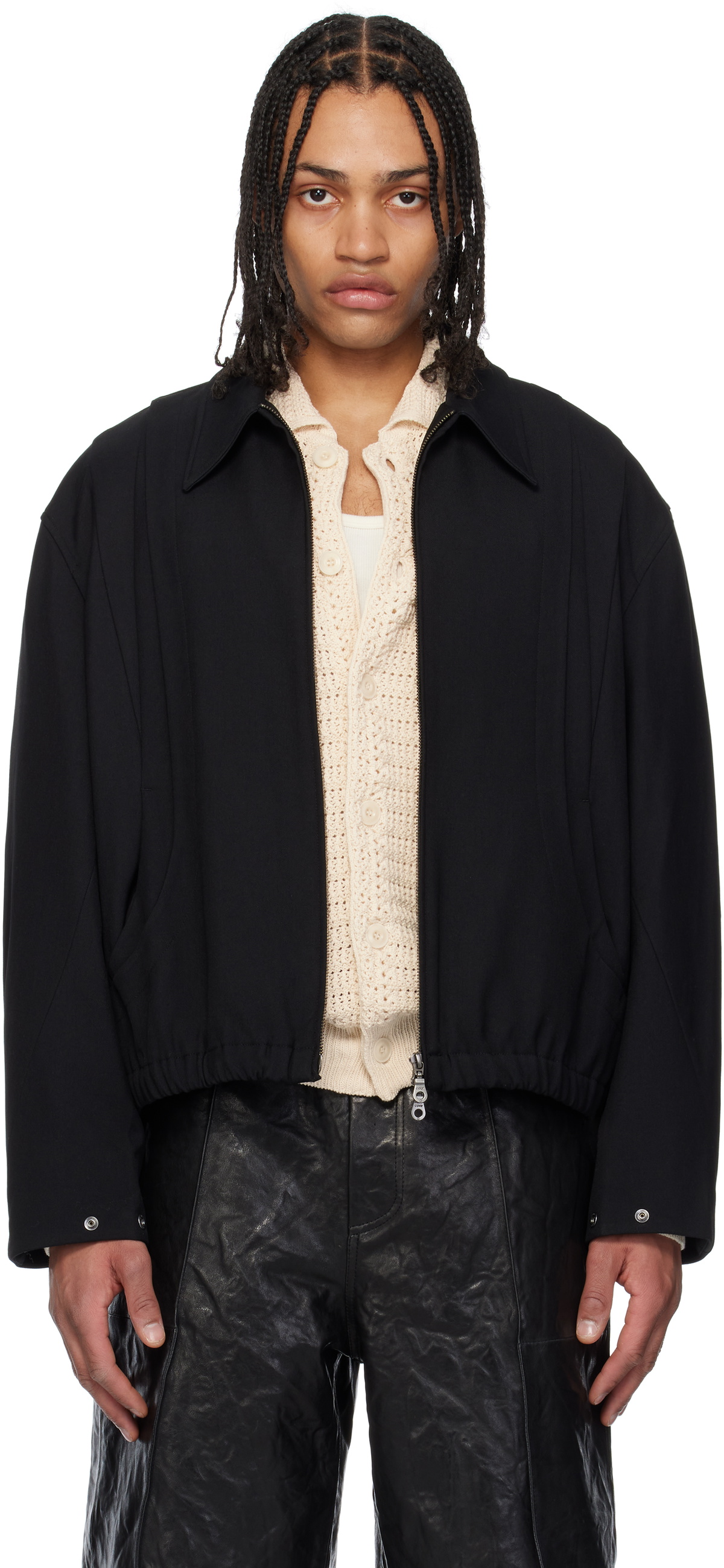 COOR Black Wool Jacket COOR