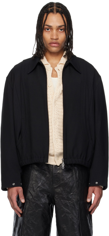 Photo: COOR Black Wool Jacket