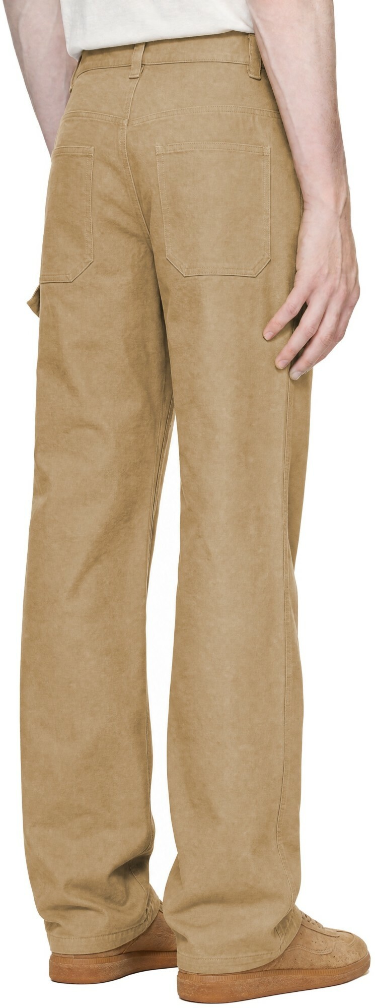 Isabel Marant Beige Ablo Trousers