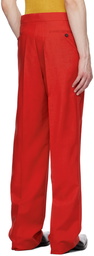 Situationist Red YASPIS Edition Trousers