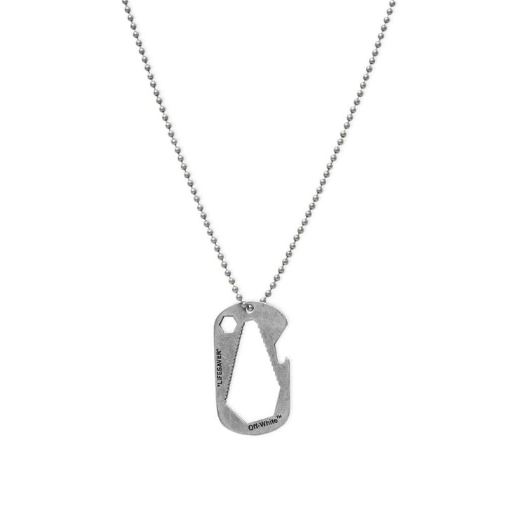 Photo: Off-White Lifesaver Necklace