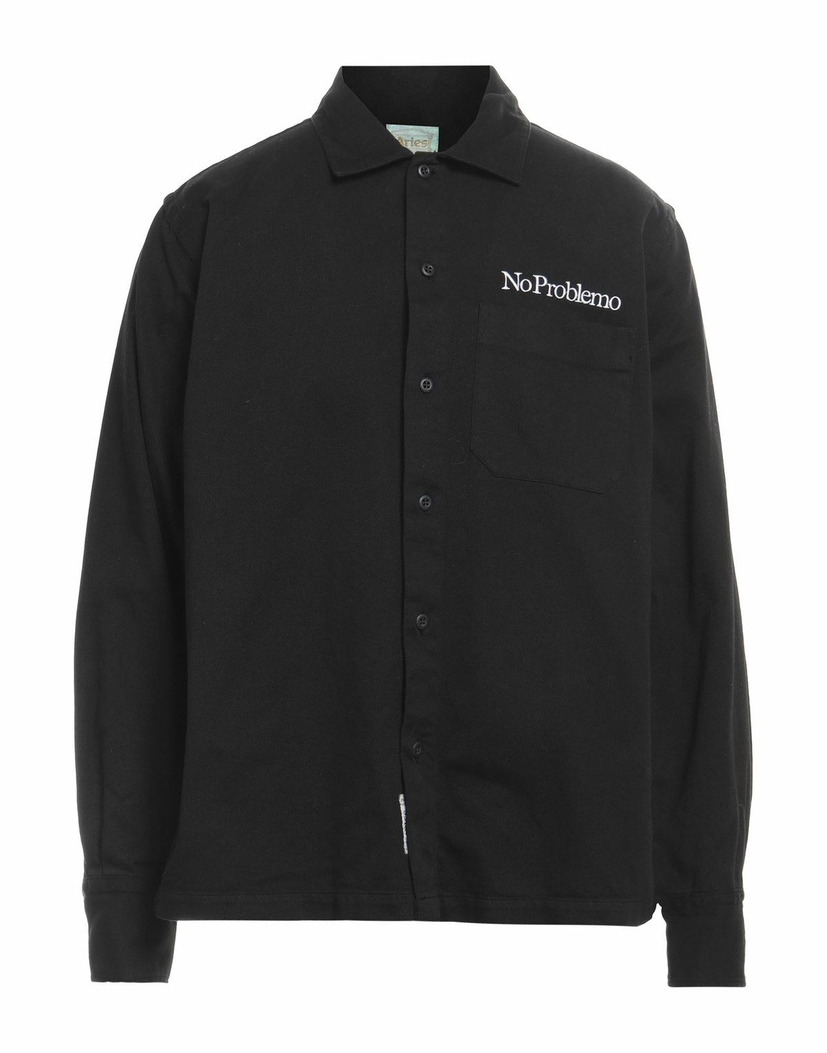Aries Mens Denim shirt in Black