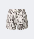 Frescobol Carioca Rio printed swim trunks
