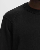 C.P. Company Lambswool Grs Crew Neck Knit Black - Mens - Pullovers