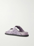 BIRKENSTOCK 1774 - Arizona Velvet Sandals - Purple