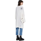 R13 Off-White Cashmere Patti Sweater