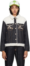 Evisu Indigo Seagull Denim Jacket