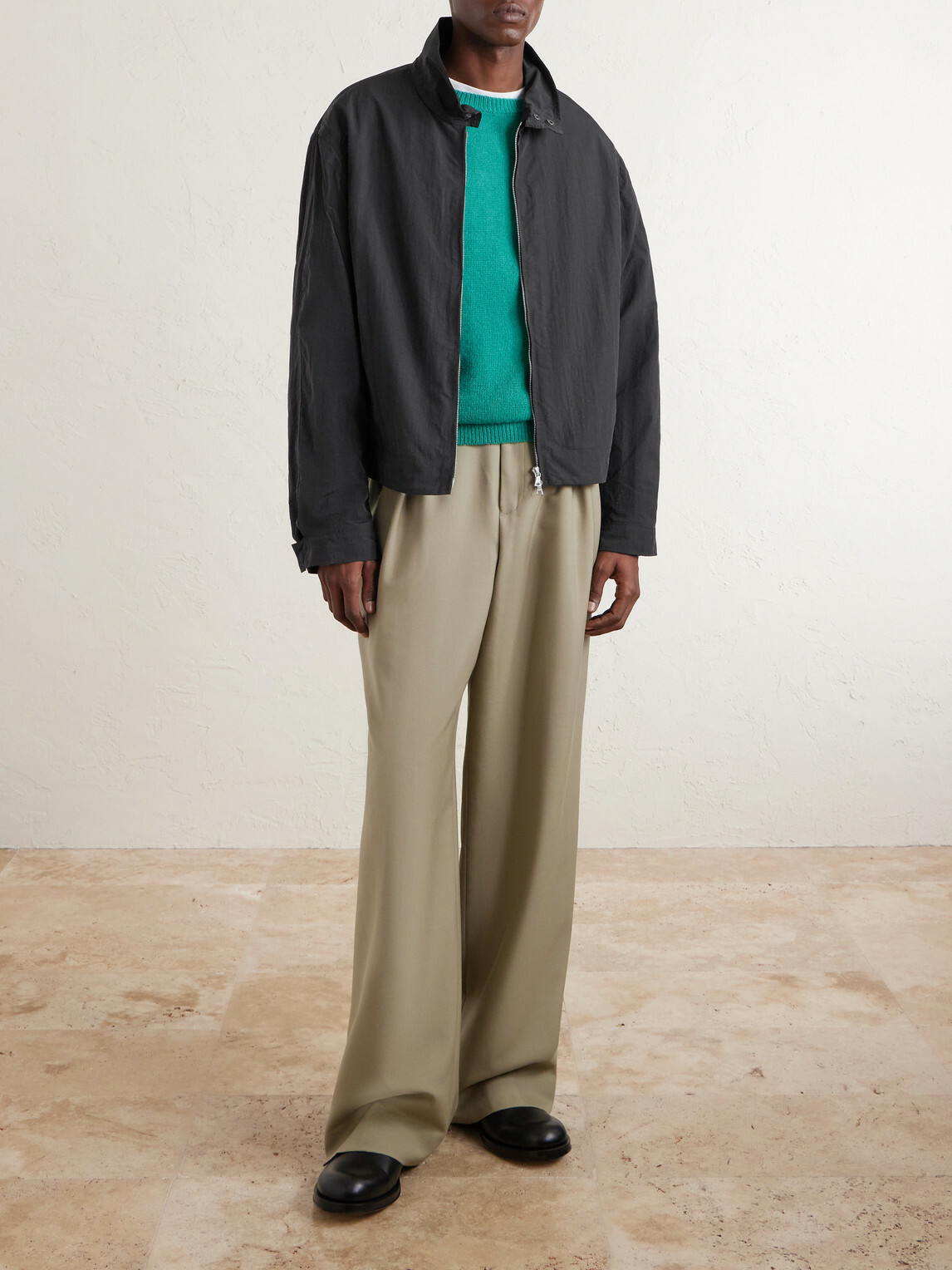 Dries Van Noten - Shell Blouson Jacket - Black