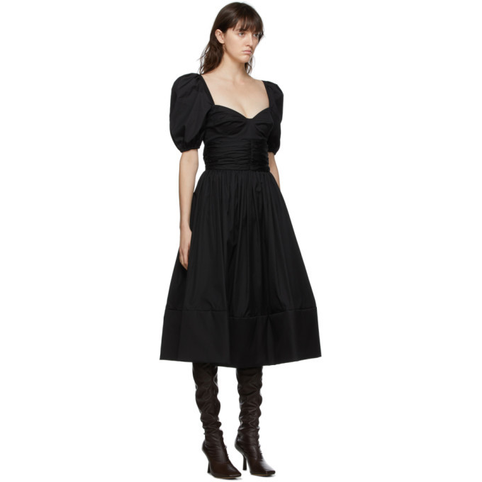 brock collection black dress R&M Richards 7581W Plus Size Short Capelet Dress