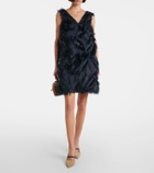 Brunello Cucinelli Fringed minidress