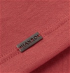 Hanro - Night & Day Cotton-Jersey Henley T-Shirt - Men - Red