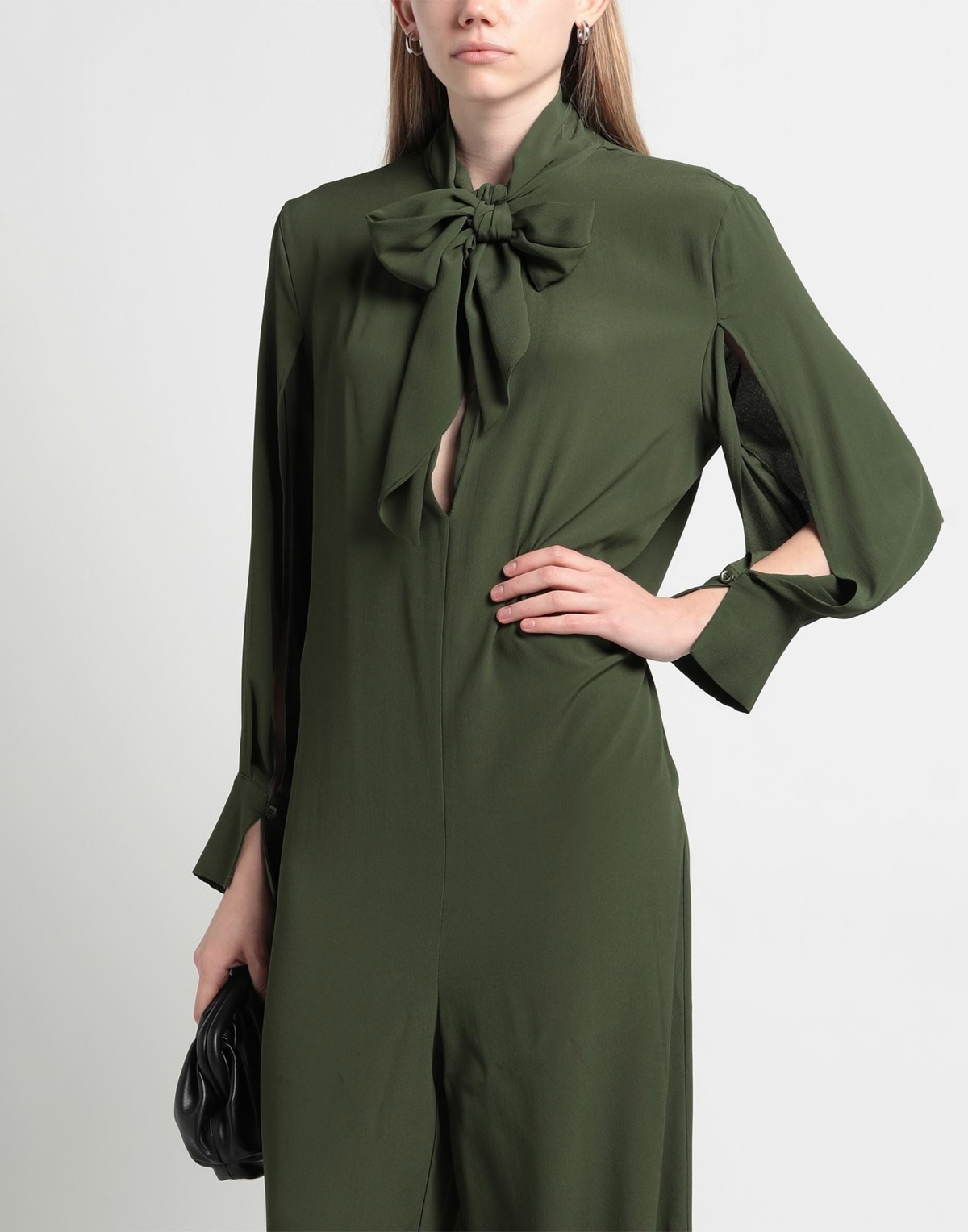 Semicouture Womens Jumpsuit Dark in Green