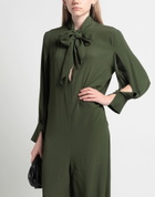 Semicouture Womens Jumpsuit Dark in Green