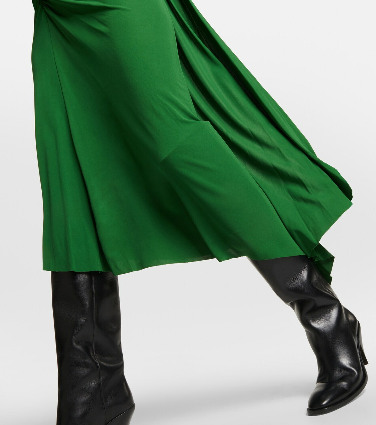 【Victoria Beckham】カットアウトジャージーミディドレス VICTORIA BECKHAM Fluid Jersey Cut-out Midi Dress Victoria