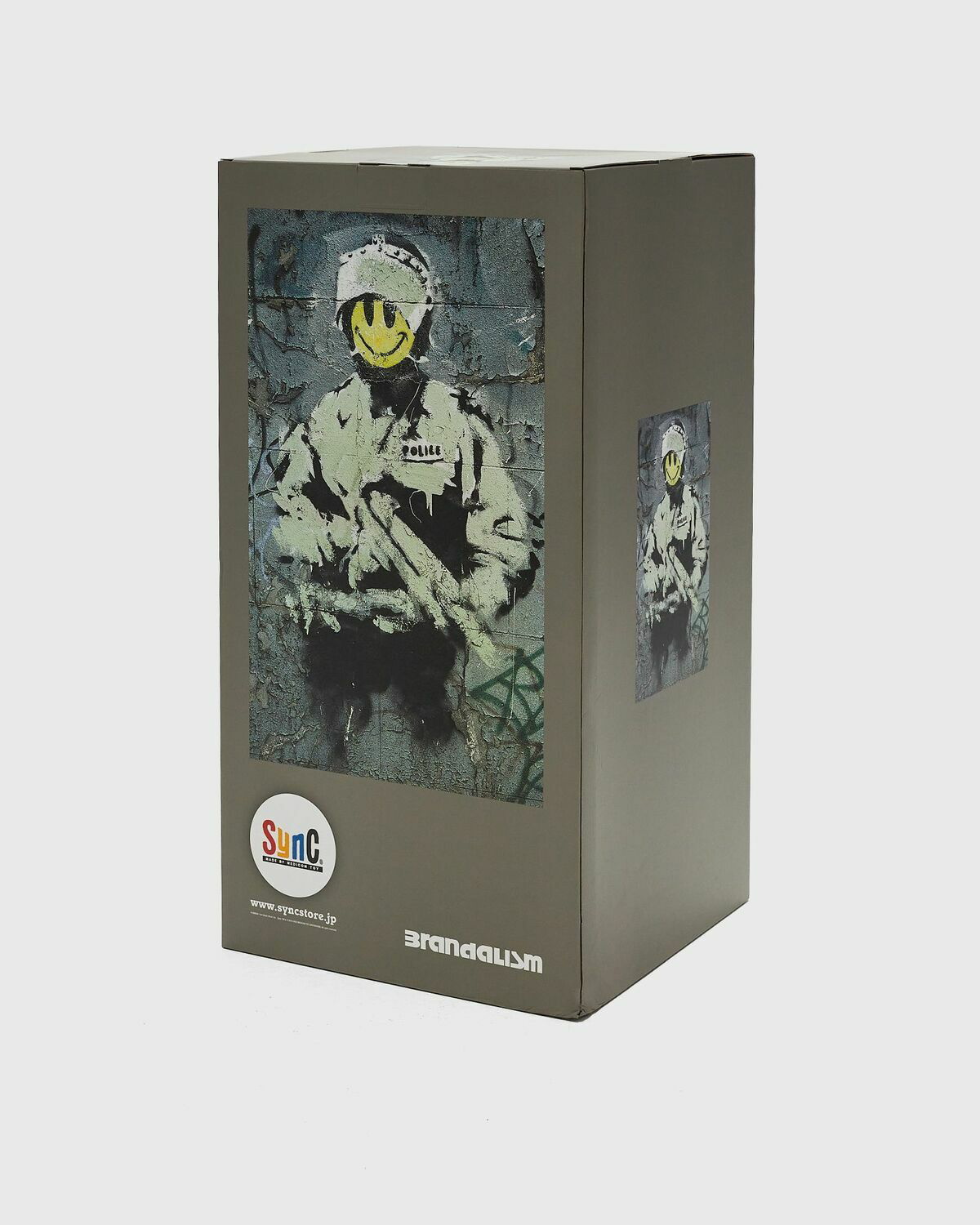MEDICOM TOY - BE@RBRICK RIOTCOP 100％ &amp; 400％ BRANDALISM Riot Cop 100% & 400% Be@rbrick by Brandalised x Medicom Toy