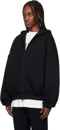 Fear of God Black Eternal Fleece Full Zip Hoodie