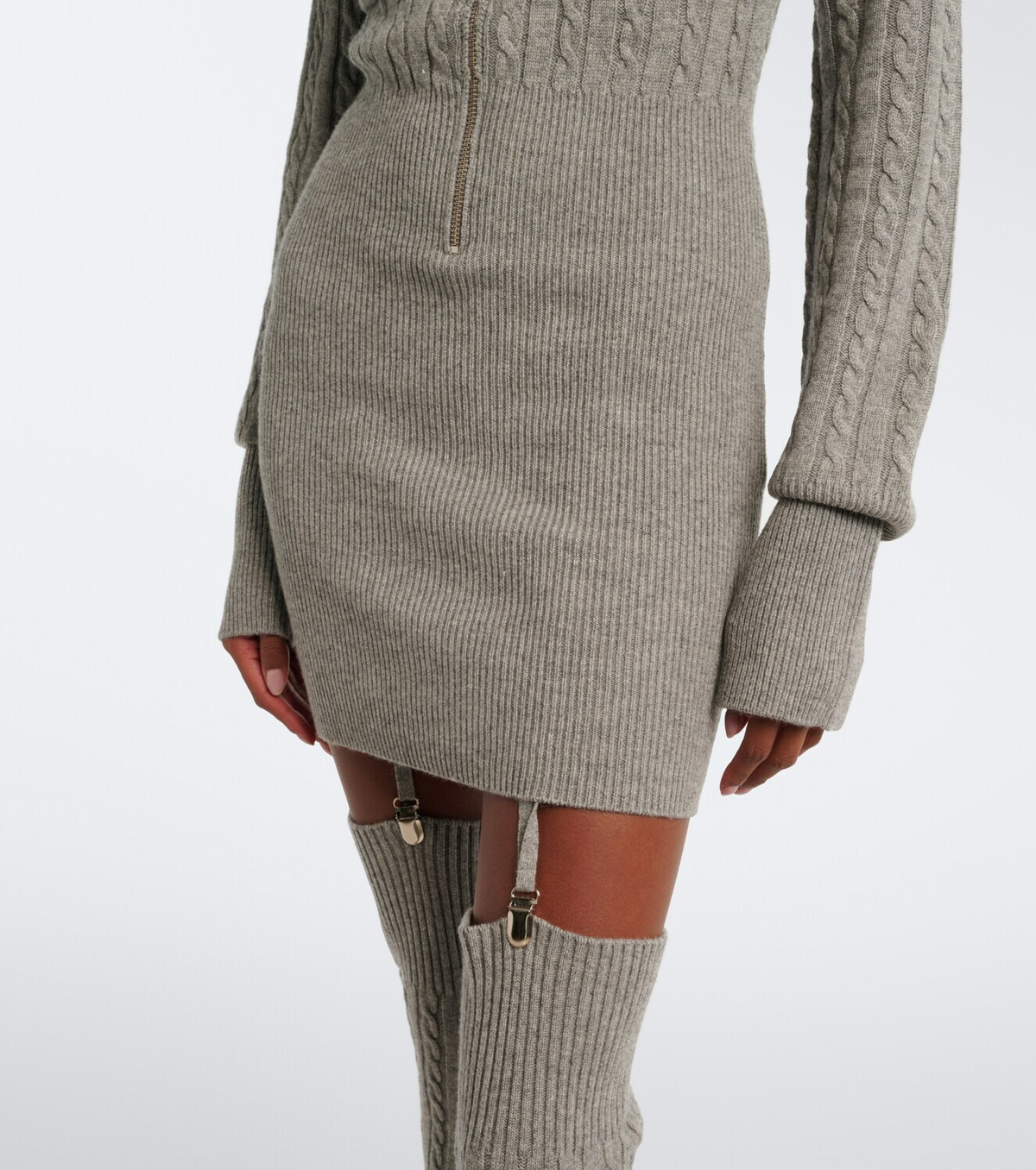 Aya Muse Rovo minidress and over-the-knee socks set