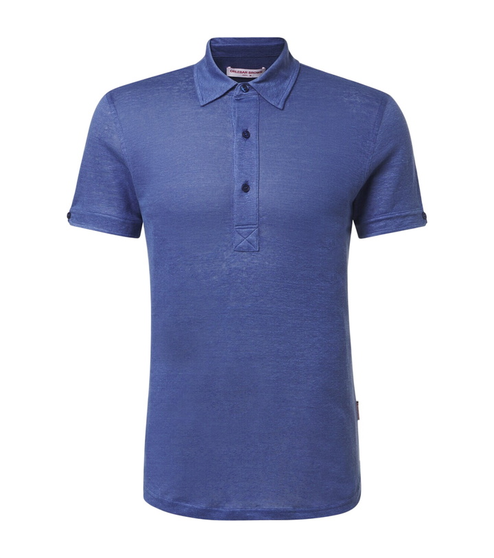 Photo: Orlebar Brown Sebastian linen polo shirt