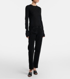 The Row Ella leather mules
