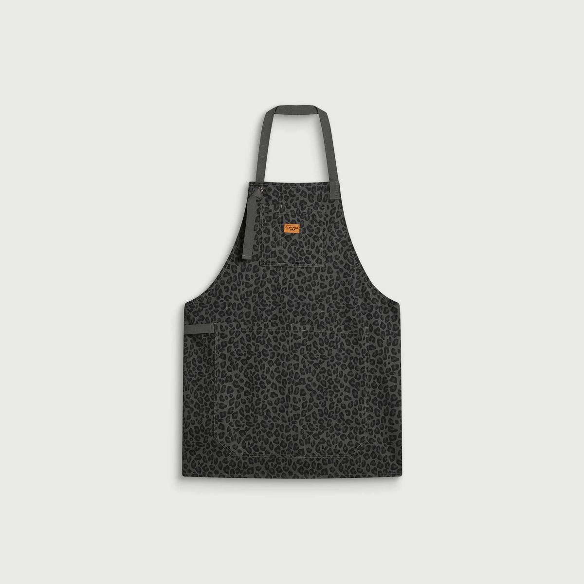 Service Works Men's Patterned Apron in Black Leopard