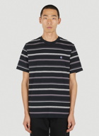 Vonn Stripe T-Shirt in Black