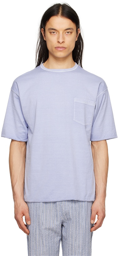 Photo: ASPESI Blue Pocket T-Shirt