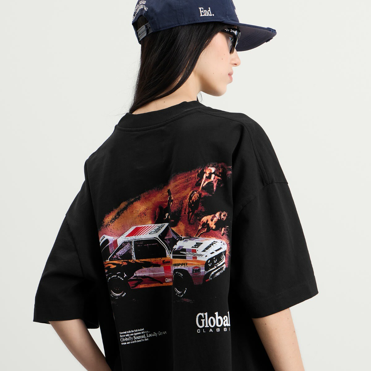 END. Hounds T-Shirt in Black